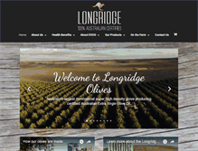 Tablet Screenshot of longridgeolives.com.au